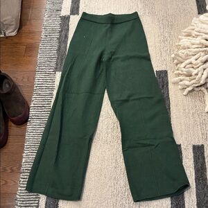 Darling Green Wide Leg Pants